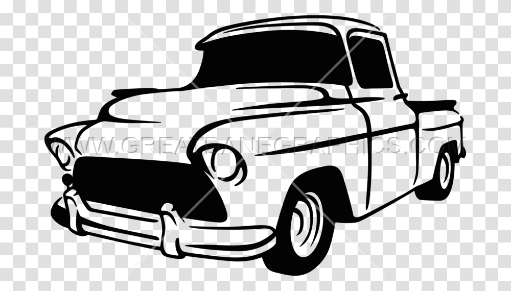 Old Truck Riding Low Production Ready Artwork For T Shirt Printing, Car, Vehicle, Transportation, Lawn Mower Transparent Png