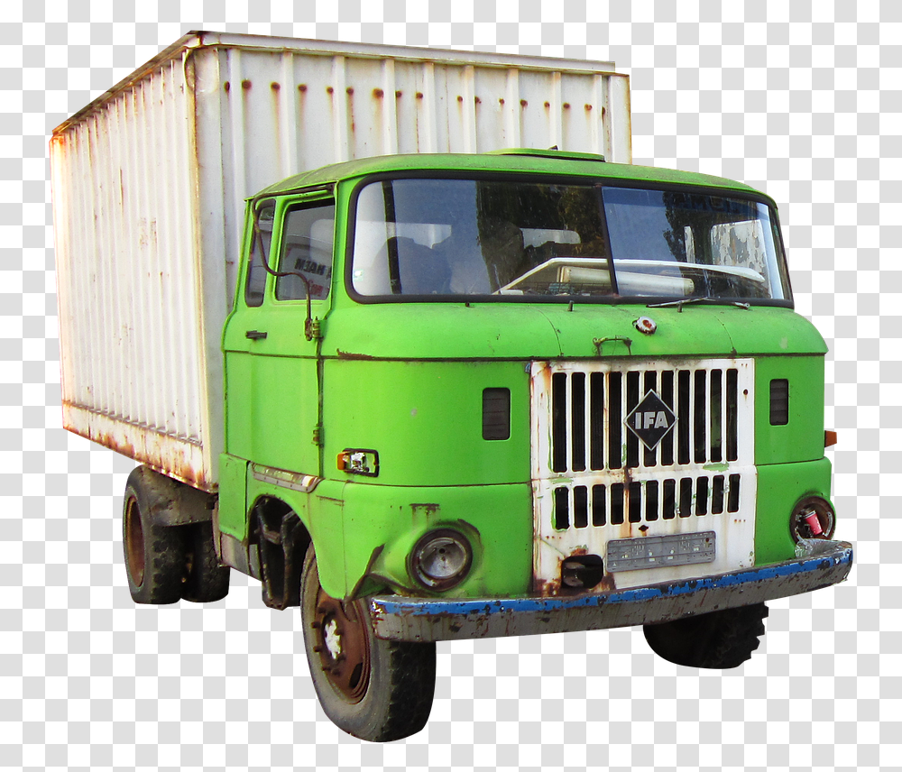 Old Truck, Vehicle, Transportation, Trailer Truck, Wheel Transparent Png