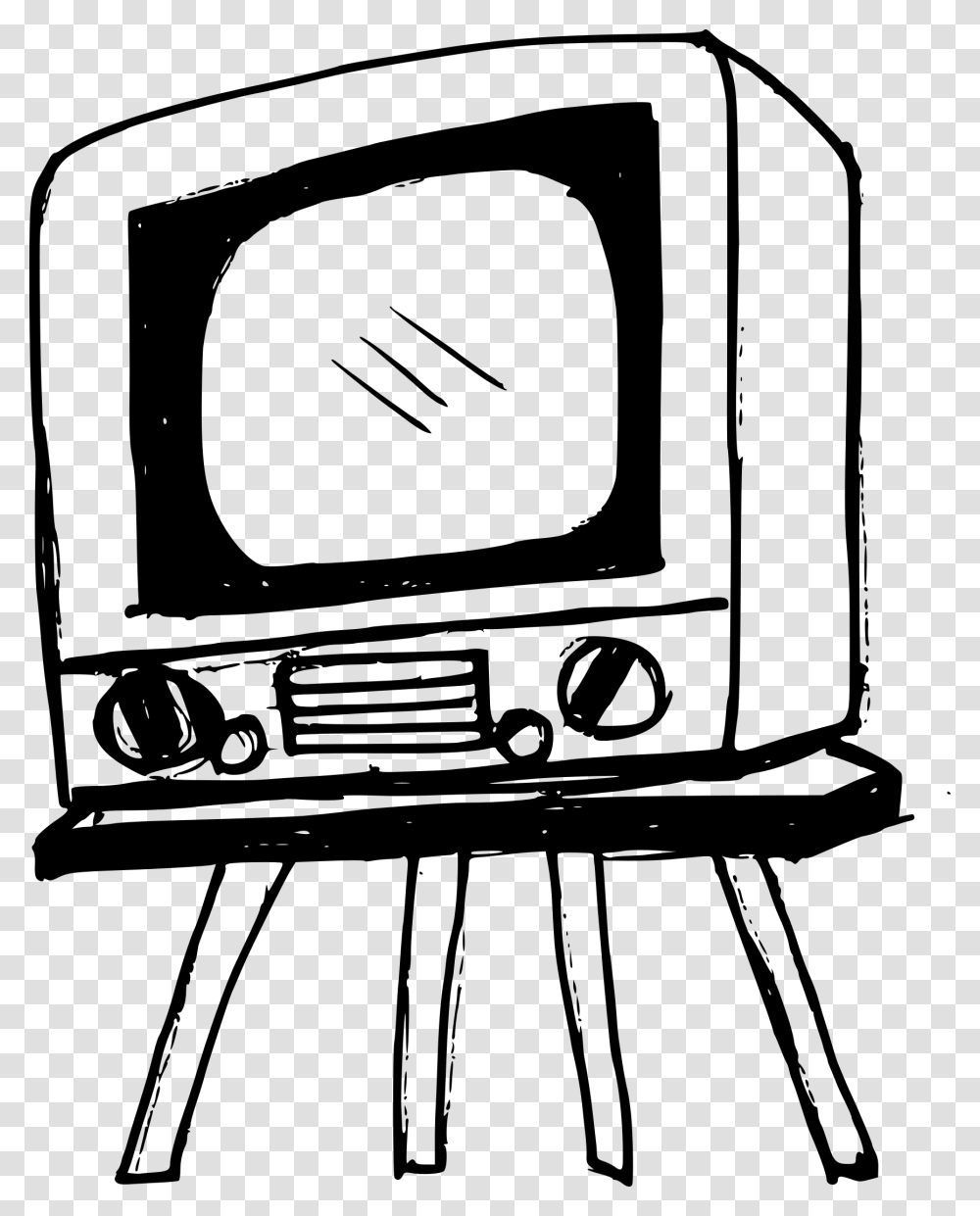 Old Tv Clipart Television In Format, Gray, World Of Warcraft Transparent Png