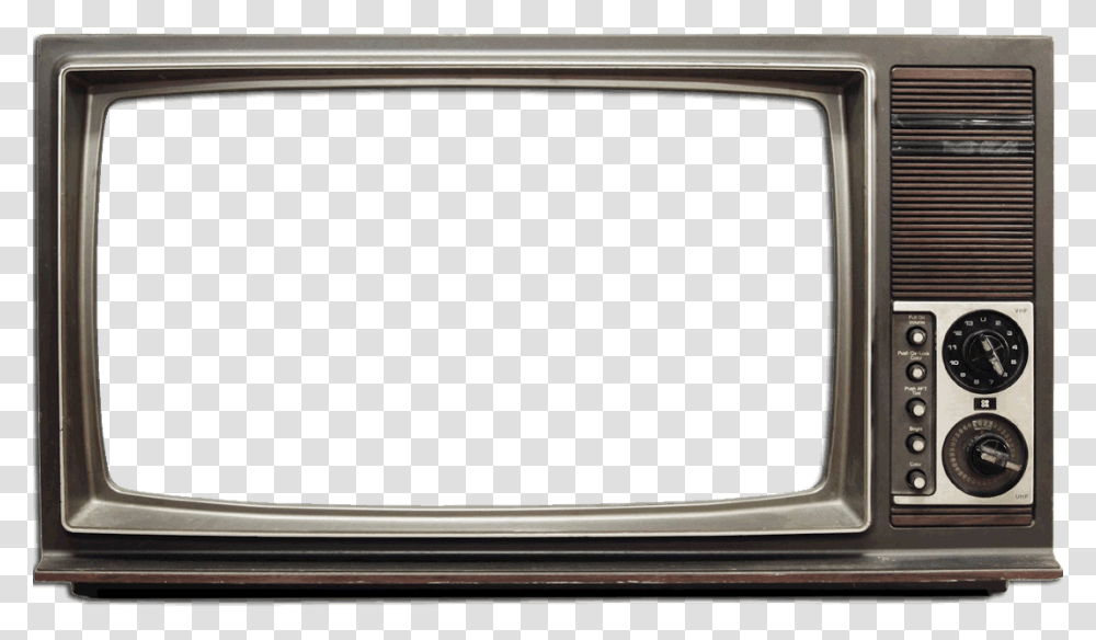 Old Tv Frame Tv, Screen, Electronics, Monitor, Display Transparent Png