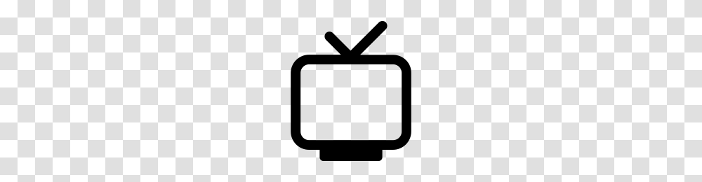 Old Tv Icons Noun Project, Gray, World Of Warcraft Transparent Png