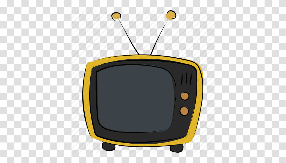 Old Tv Retro Tv Television Tv Tv Set Vintage Tv Icon, Monitor, Screen, Electronics, Display Transparent Png