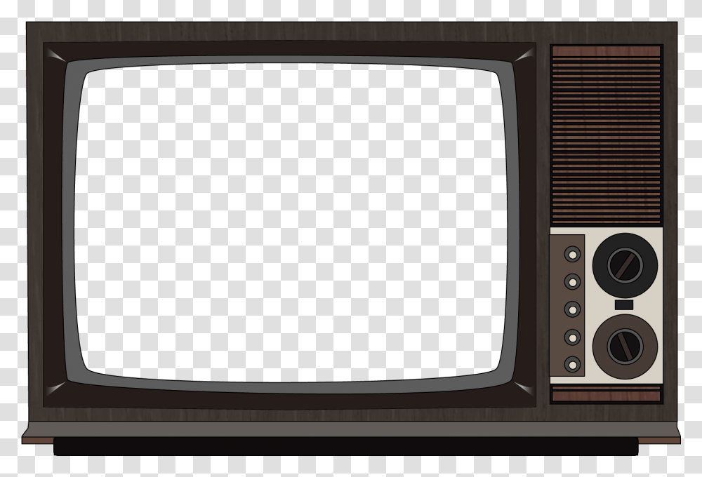 Old Tv Screen Old Tv Background, Monitor, Electronics, Display, Television Transparent Png