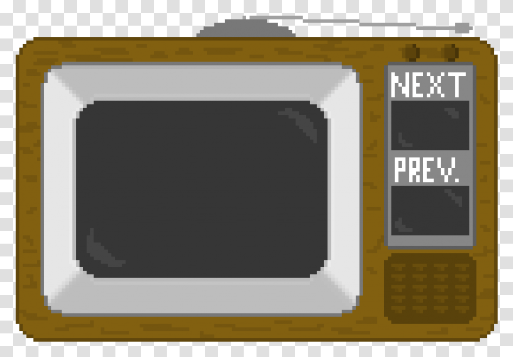 Old Tv Screen Old Tv Pixel Art, Microwave, Oven, Appliance Transparent Png