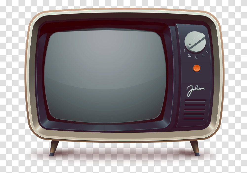 Old Tv Vector Icons Logos Burford Bananas Television Set, Monitor, Screen, Electronics, Display Transparent Png