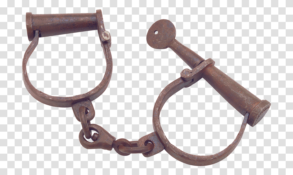 Old West Antique Handcuffs Old West Handcuffs, Cross, Tool Transparent Png