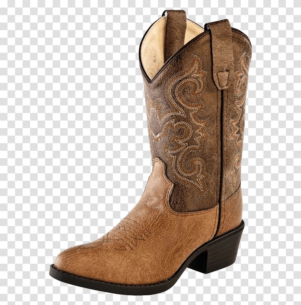 Old West Child's J Toe Western Boot Ladies Ansi Steel Toed Boots, Apparel, Cowboy Boot, Footwear Transparent Png