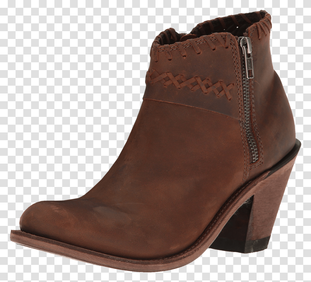Old West Women's Short Zipper Boot, Apparel, Footwear, Shoe Transparent Png