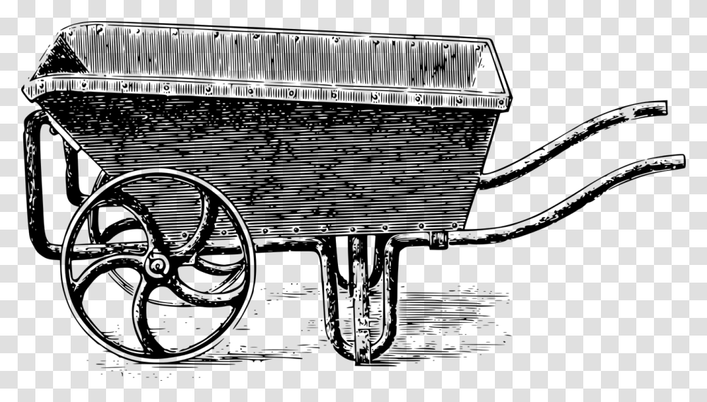 Old Wheelbarrow Clipart, Gray, World Of Warcraft Transparent Png