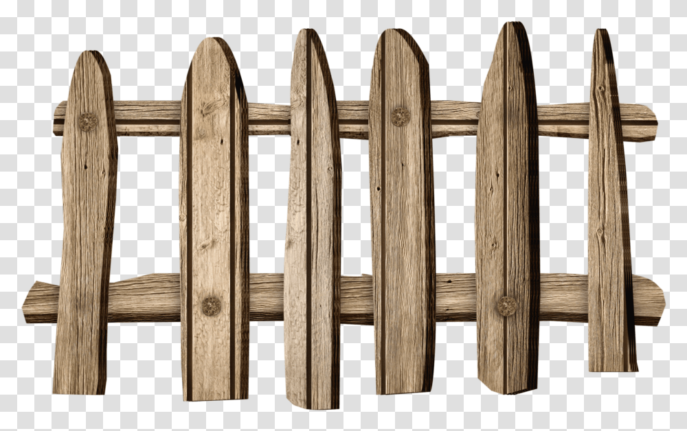 Old Wooden Fence Wood Fence, Picket Transparent Png