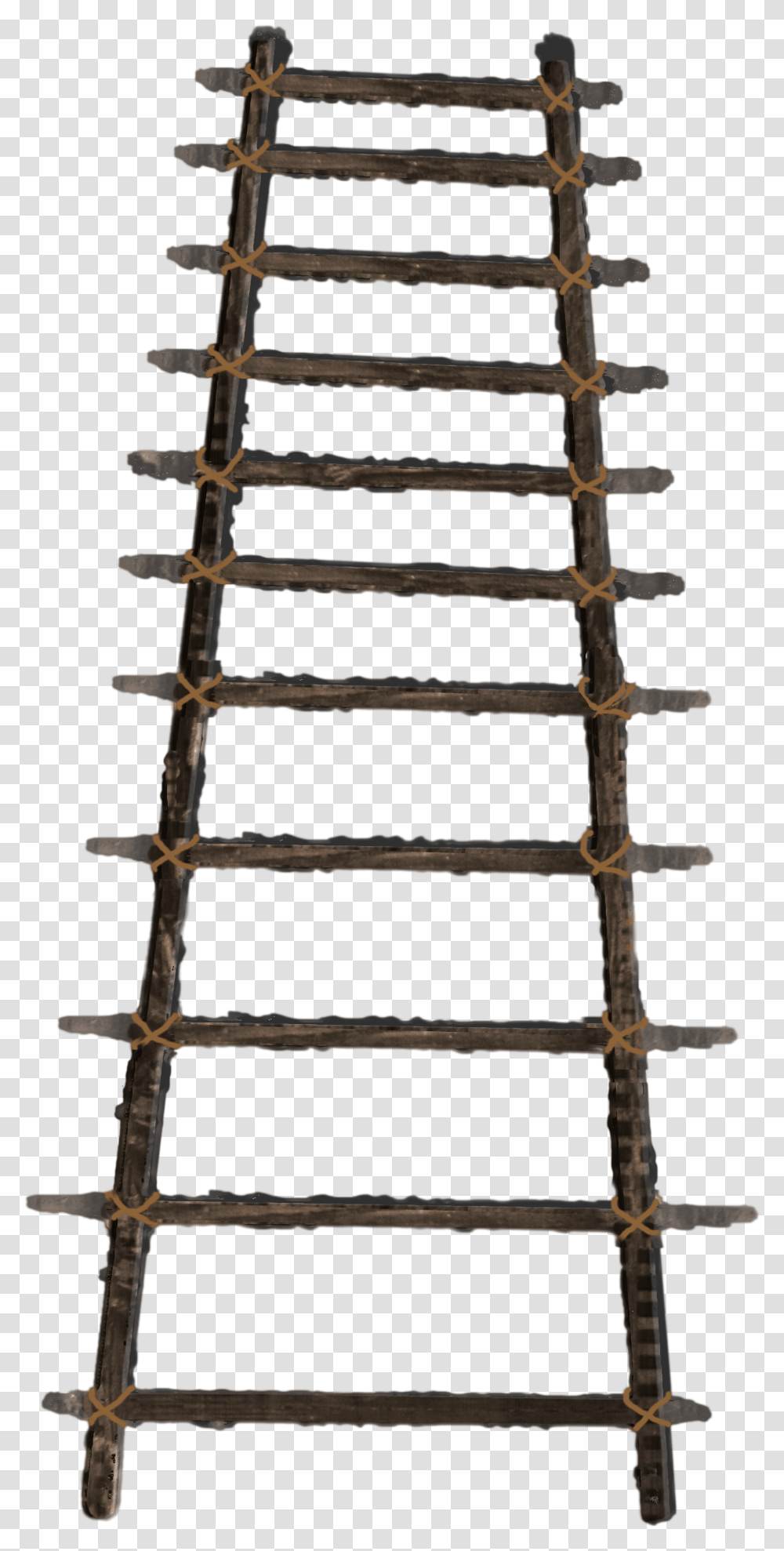 Old Wooden Ladder Transparent Png