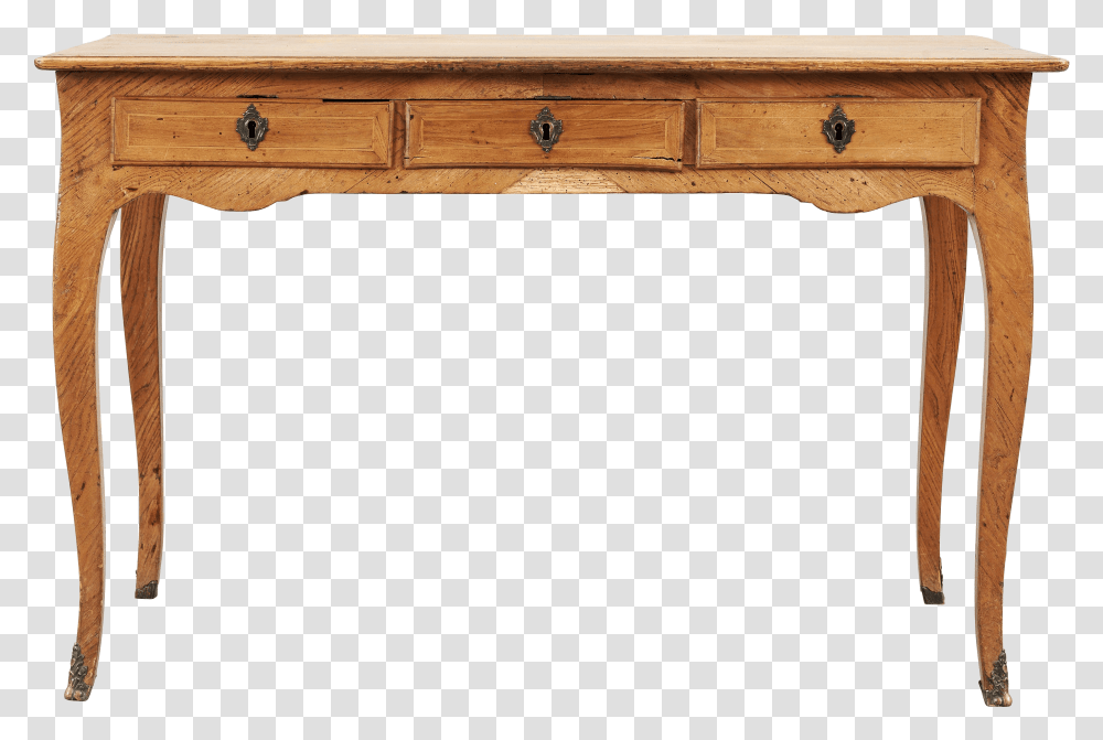 Old Wooden Table Happy Birthday Cake Table, Furniture, Desk, Electronics Transparent Png