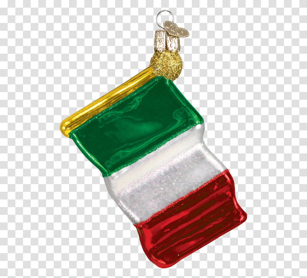 Old World Christmas Italian Flag Ornament Flag, Accessories, Accessory, Wedding Cake, Dessert Transparent Png