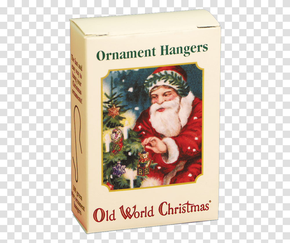 Old World Christmas Ornament Hangers 100 Count Ornament Hook, Poster, Advertisement, Person Transparent Png