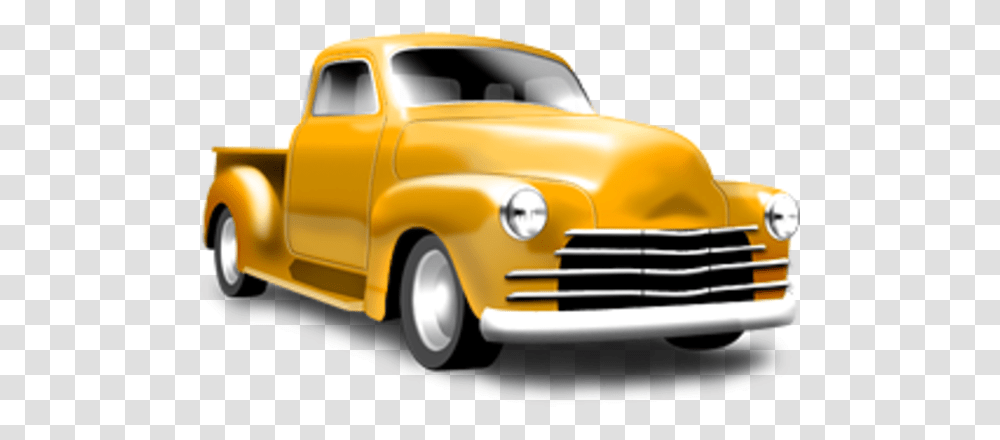 Old Yellow Truck Official Psds Car Icon, Pickup Truck, Vehicle, Transportation, Automobile Transparent Png