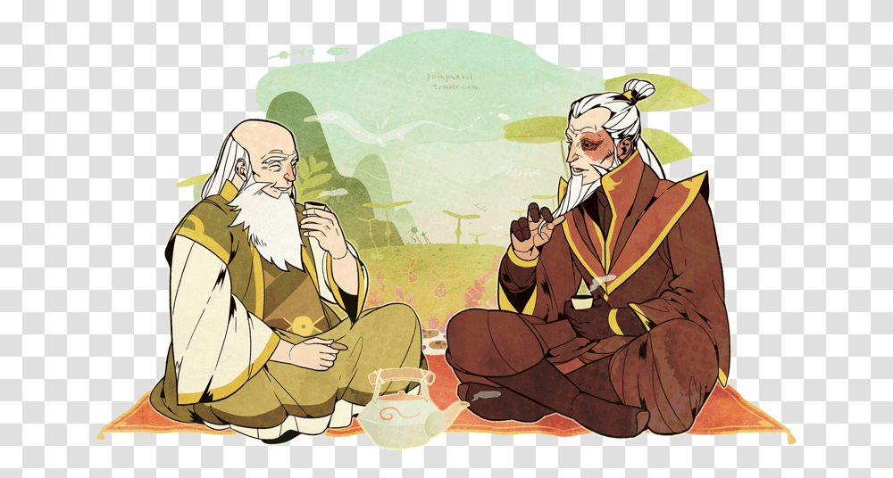Old Zuko And Iroh, Person, Human, Leisure Activities Transparent Png