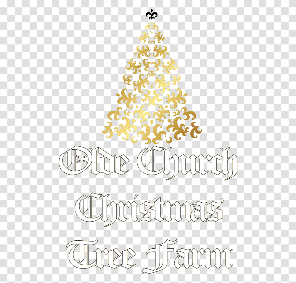 Olde Church Christmas Tree Farm - Closed For The 2020 Season Christmas Wall, Plant, Text, Ornament, Art Transparent Png