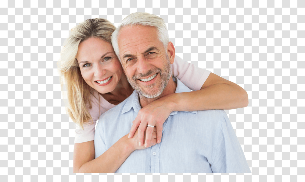 Older Smiling Couple With Great Teeth Sleep Apnea Free Consultation, Person, Human, People, Dating Transparent Png