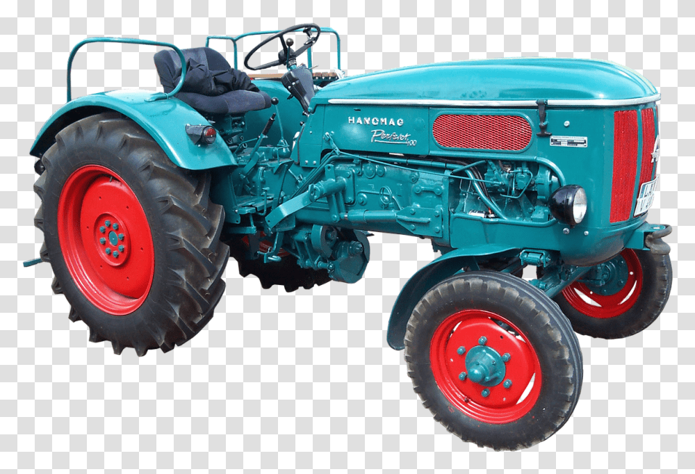Oldtimer Traktor Clipart, Wheel, Machine, Transportation, Vehicle Transparent Png