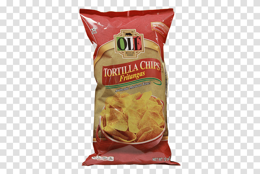 Ole Chips Fritangas Tortilla, Plant, Food, Vegetable, Bread Transparent Png