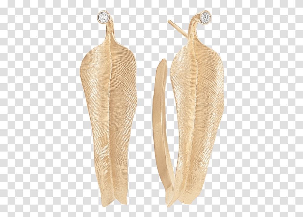 Ole Lynggaard Leaves Earrings In 18k Yellow Gold - Ufo No More Ole Lynggaard, Plant, Ivory, Banana, Fruit Transparent Png