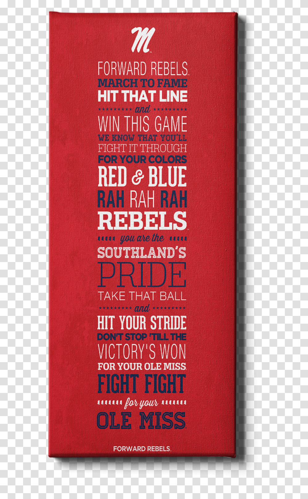 Ole Miss Rebels Book Cover, Poster, Advertisement, Flyer, Paper Transparent Png