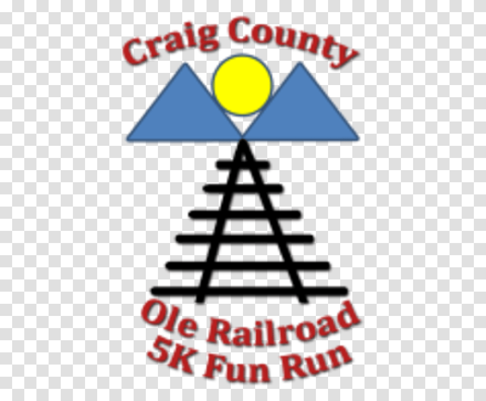 Ole Railroad 5k Fun Run Traffic Sign, Light, Triangle, Lighting Transparent Png