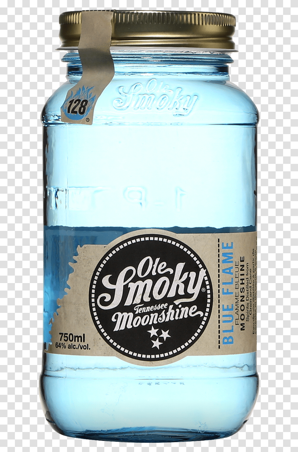 Ole Smoky Tennessee Blue Flame Lemon Drop Moonshine, Liquor, Alcohol, Beverage, Drink Transparent Png