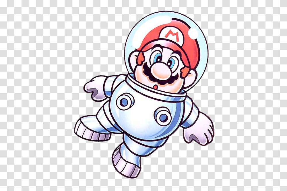 Oliadesign Super Mario Brothers Figures Set, Astronaut, Toy Transparent Png