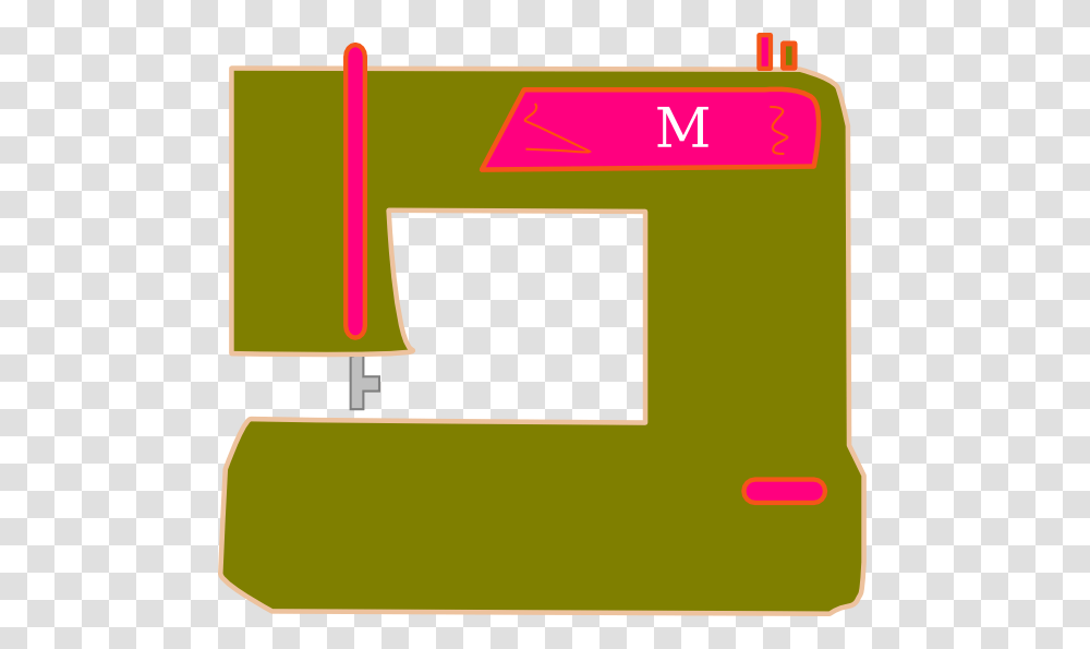 Olive And Pink Sewing Machine Clip Art, First Aid, Label, Number Transparent Png