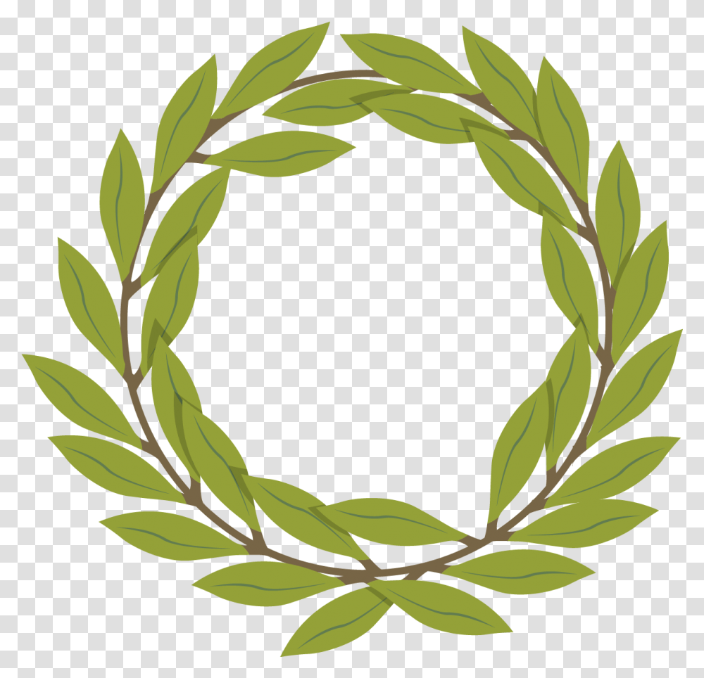 Olive Branch Decoration Download Vector Olive Branch, Pattern, Plant, Wreath Transparent Png