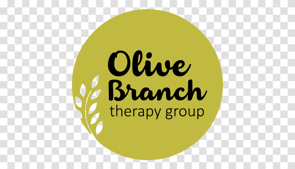 Olive Branch Therapy Group Dot, Tennis Ball, Label, Text, Word Transparent Png