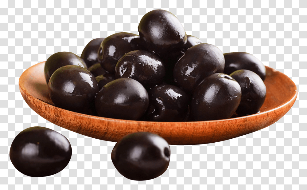 Olive In Bowl Image Olives, Plant, Fruit, Food, Plum Transparent Png