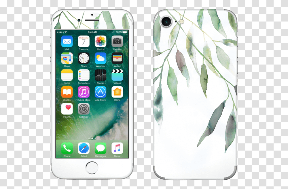Olive Leaves Skin Iphone Comparacao Iphone 7 E, Mobile Phone, Electronics, Cell Phone, Bird Transparent Png