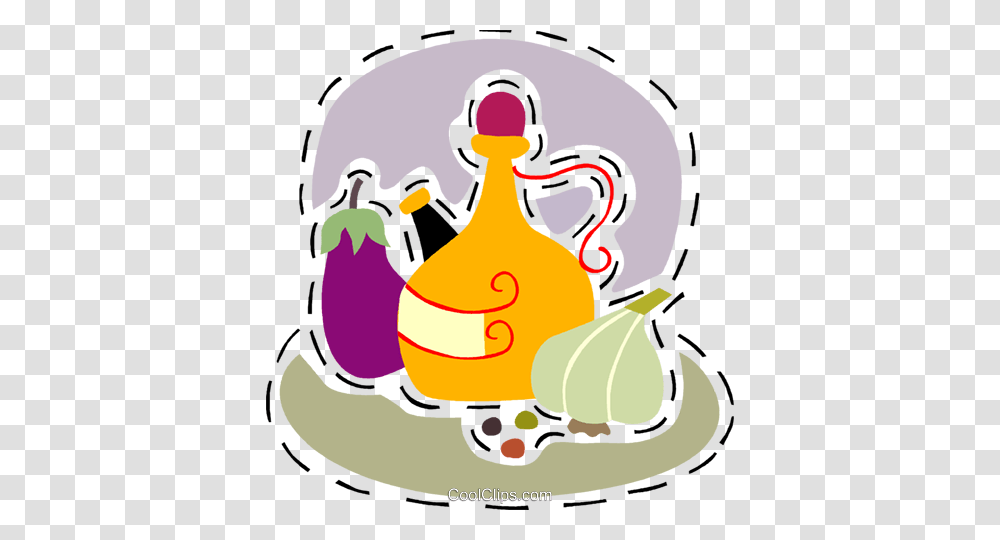 Olive Oil With Garlic And Egg Plant Royalty Free Vector Clip Art, Jug, Outdoors, Snow, Nature Transparent Png