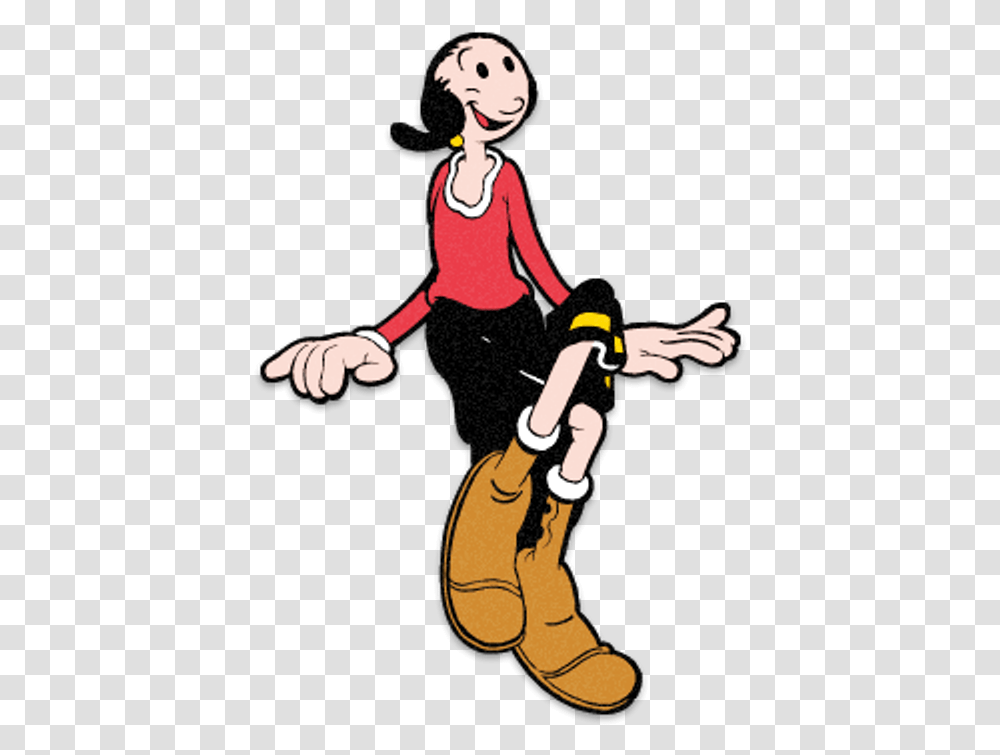 Olive Oyl Clipart Olive Oyl Background, Person, Human, Performer, Hand Transparent Png