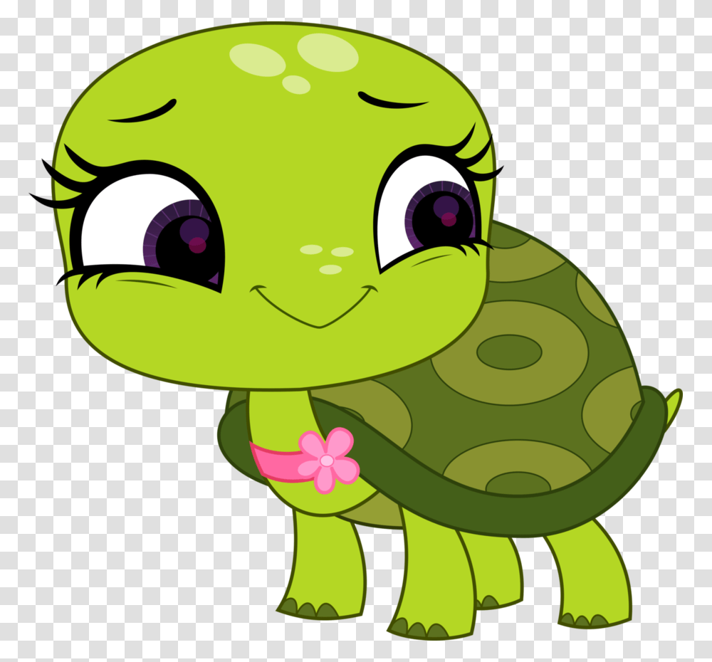 Olive Shellstein By Fercho262 D5wtowk Littlest Pet Shop Turtle Cartoon, Animal, Amphibian, Wildlife, Reptile Transparent Png