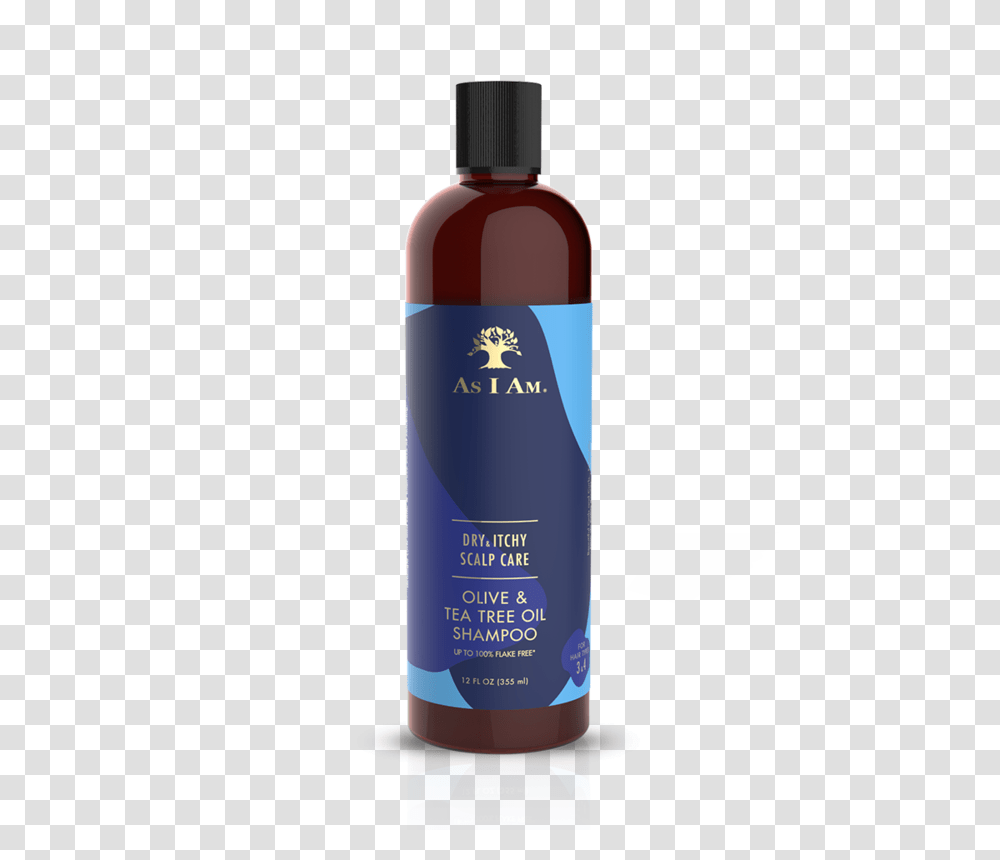 Olive Tea Tree Oil Shampoo As I Am, Bottle, Shaker, Cosmetics, Aluminium Transparent Png