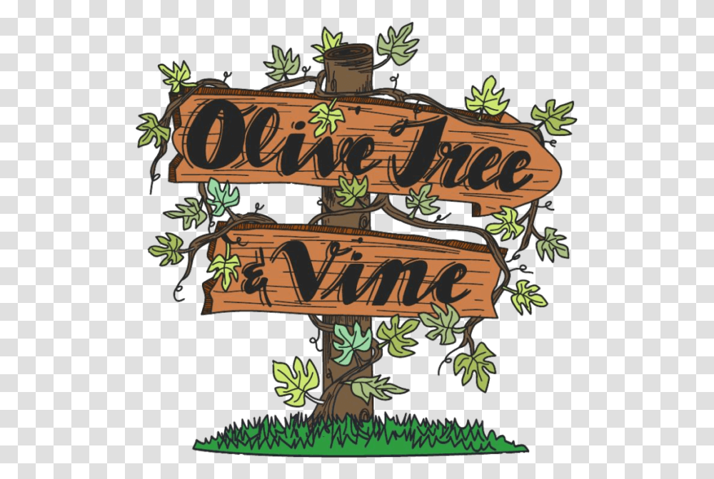 Olive Tree And Vine Logo Olive Tree And Vine Cartersville, Vegetation, Plant, Bush, Woodland Transparent Png