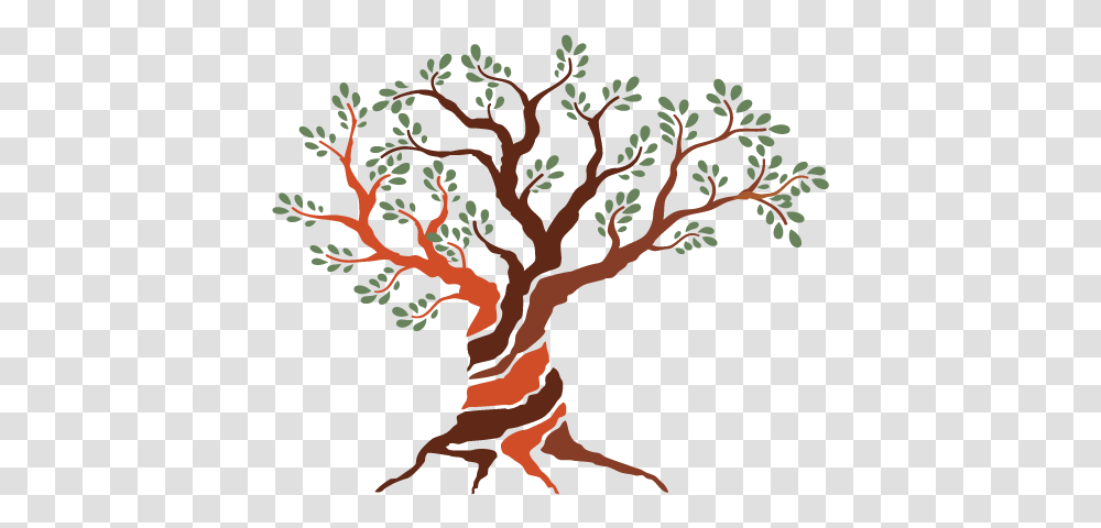 Olive Tree Logo Design Artistic, Plant, Painting, Flower, Nature Transparent Png