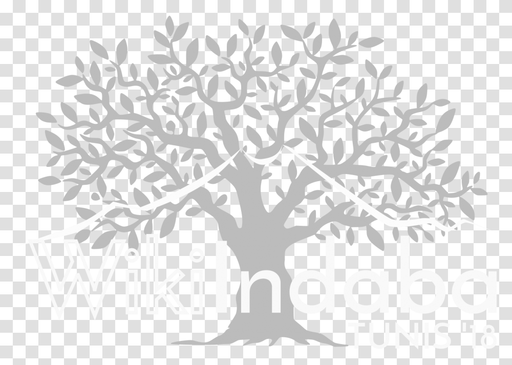 Olive Tree Silhouette Free Cartoon Jingfm Vector Tree Of Life Silhouette, Text, Plant, Graphics, Stencil Transparent Png