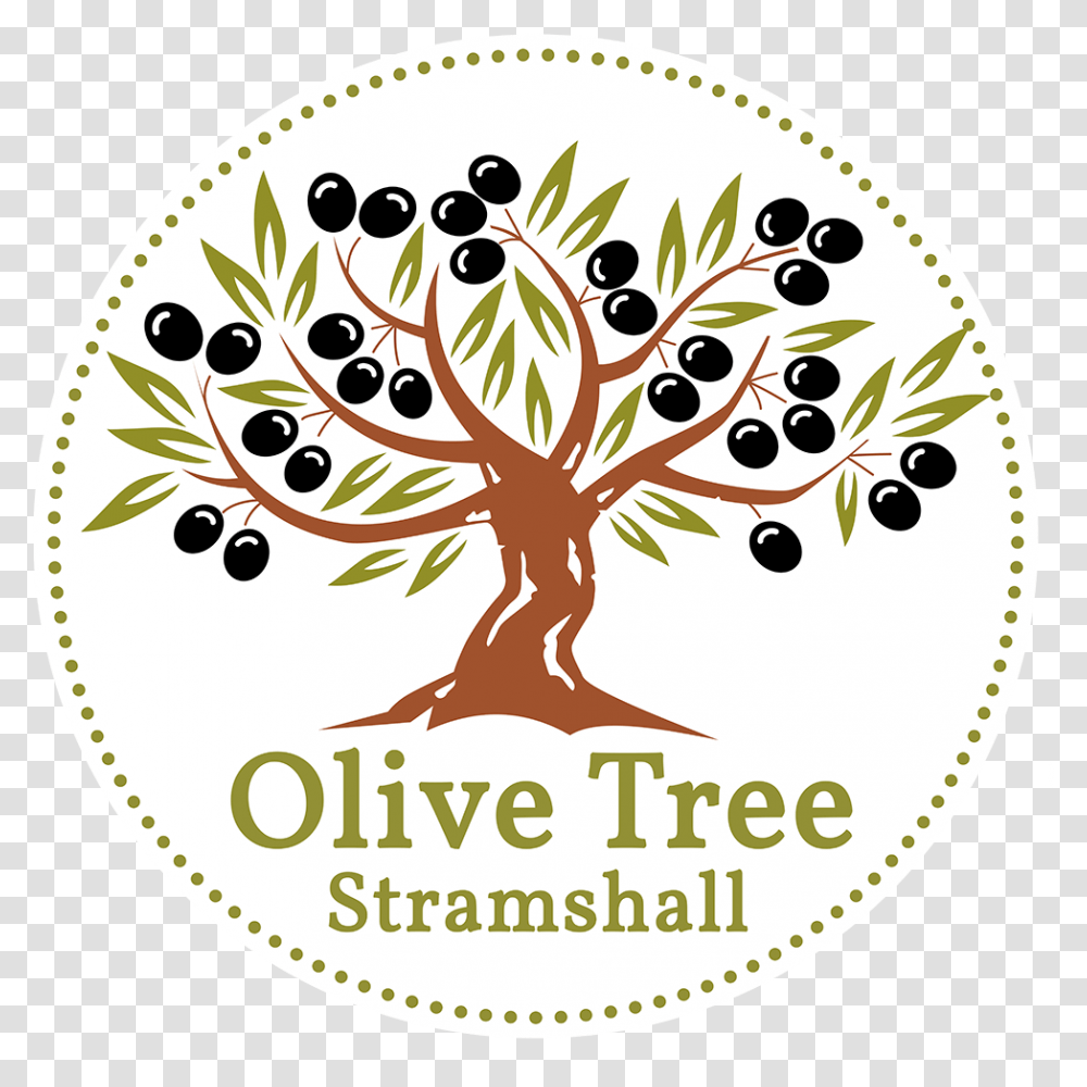 Olive Tree Stramshall Olive Tree Logo, Label, Plant Transparent Png