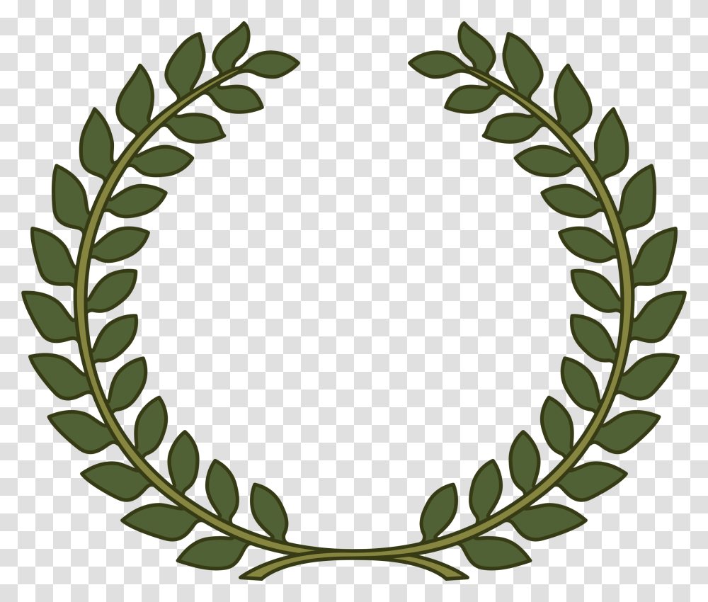 Olive Wreath Cliparts, Leaf, Plant, Floral Design, Pattern Transparent Png