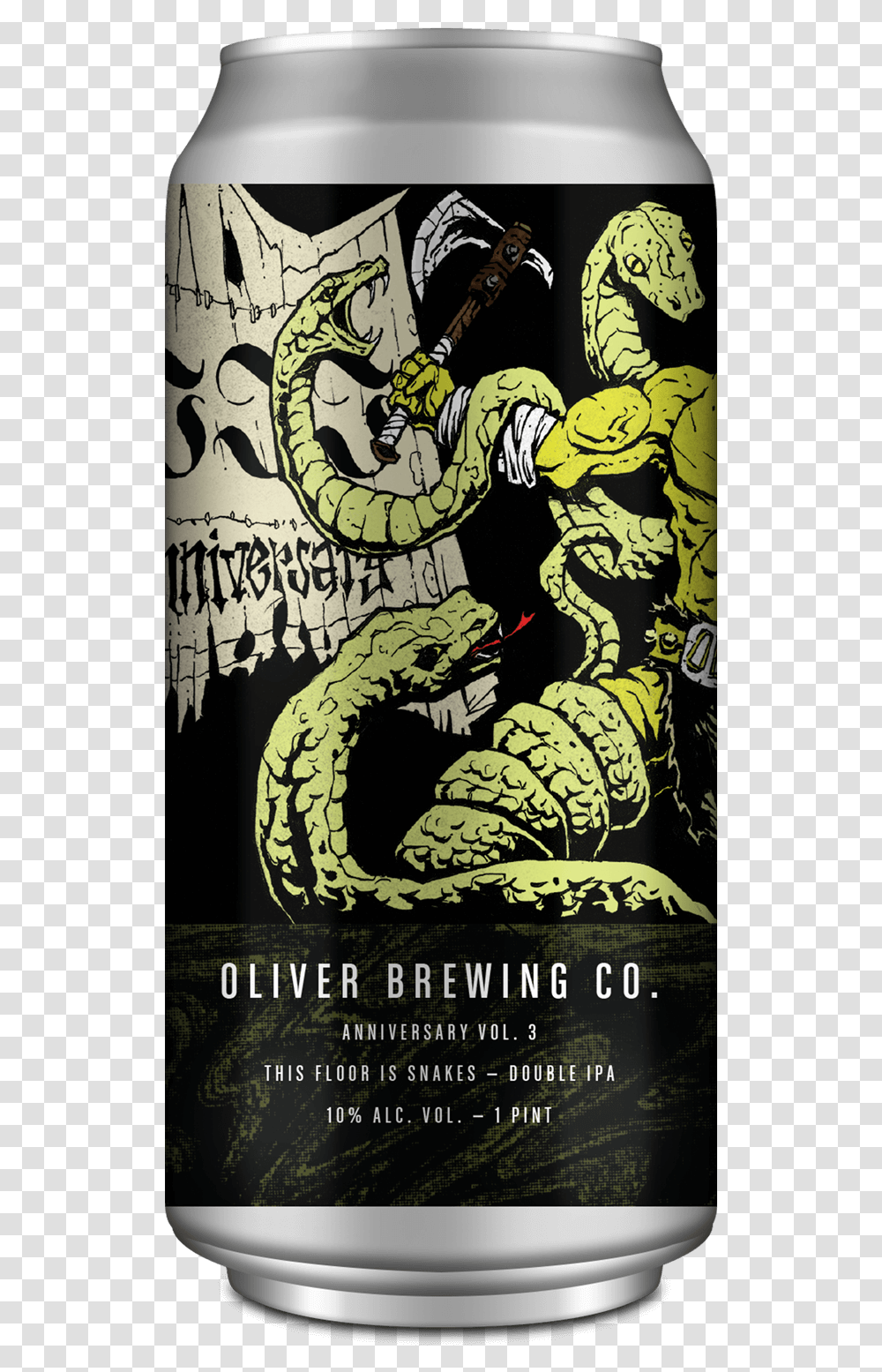 Oliver Brewing Co Oliver This Floor Is Snakes Vol, Beer, Beverage, Drink, Dragon Transparent Png