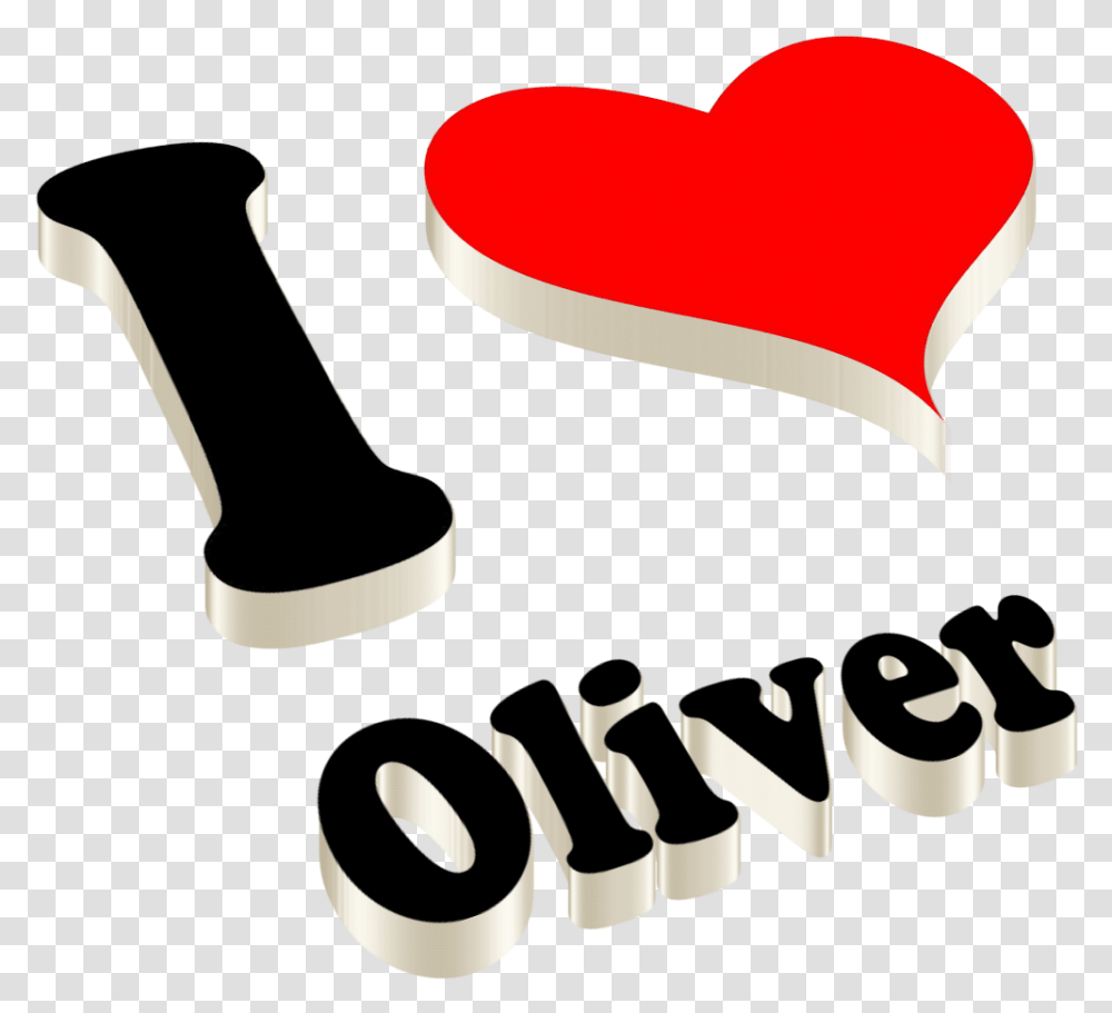 Oliver Heart Name Alka Name, Alphabet, Smoke Pipe, Hand Transparent Png