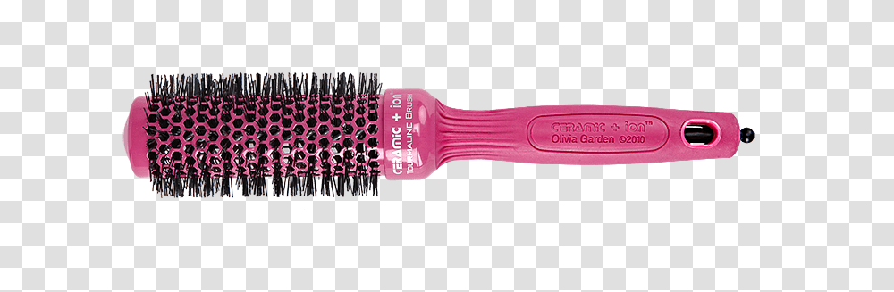 Olivia Garden Pink Hair Brush, Tool, Toothbrush Transparent Png