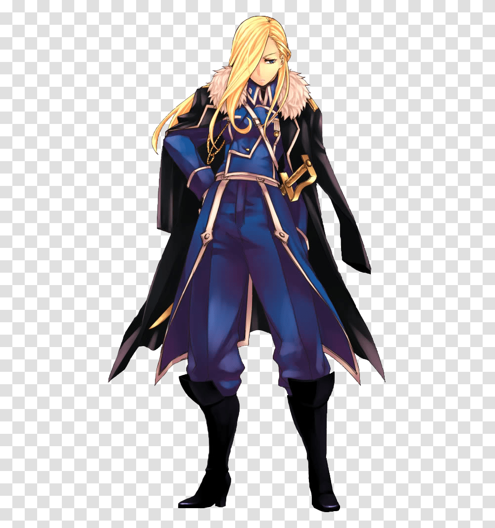 Olivier Mira Armstrong, Person, Cape, Costume Transparent Png