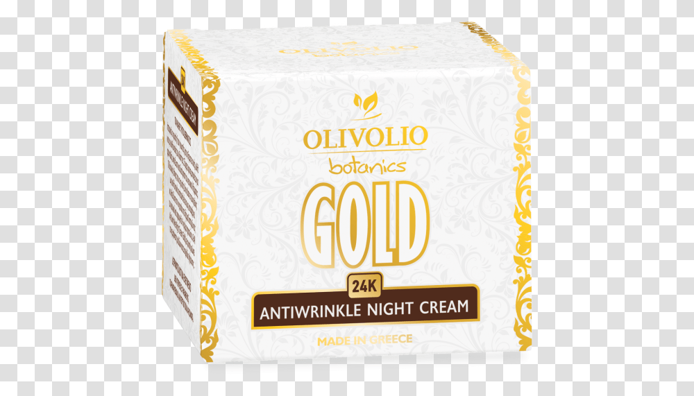 Olivolio Gold 24k Anti Wrinkle Night Face Cream 50 Box, Paper, Towel, Paper Towel, Tissue Transparent Png