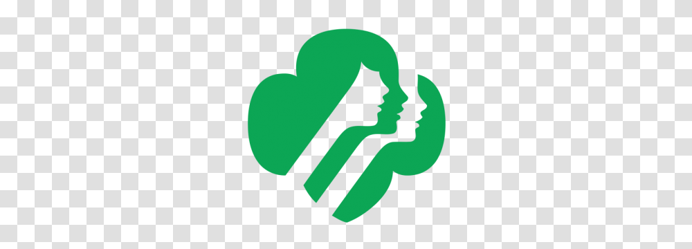 Olph Girls Scouts, Hand, Heart, Stencil Transparent Png