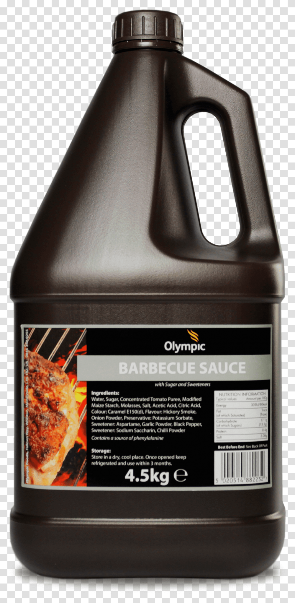 Olympic Bbq Sauce Brown Sauce, Label, Pizza, Food Transparent Png